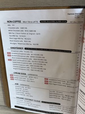 Menu photo 5 SYNT Coffee Los Angeles, CA