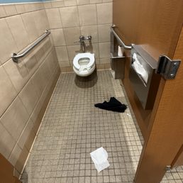 The bathroom before The bathroom before