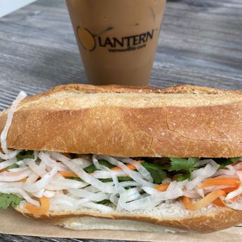 Lantern Vietnamese Cafe - Lemongrass pork banh mi - Vietnamese Near Me - Rancho Cucamonga, California