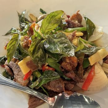 Thai Kitchen - Roasted duck stir fly - Thai Near Me - Nashville, Tennessee Thai Kitchen - Roasted duck stir fly - Thai Near Me - Nashville, Tennessee