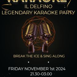 Karaokebar Il Delfino - KARAOKE FLYER