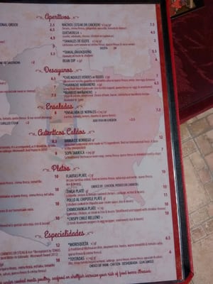 Menu photo 7 Tarasco's Denver, CO