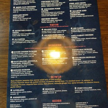 Lazy Dog Johnstown - Food menu - American Near Me - Johnstown, Colorado