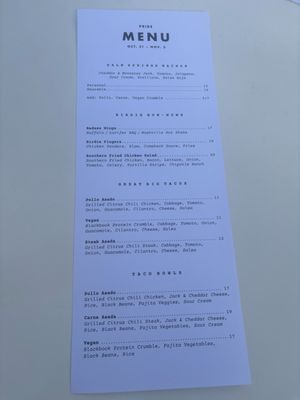 Menu photo 5 Blackbook Palm Springs, CA