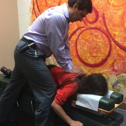 Community Chiropractic - Dr. Dave adjusting our one our child patients. Chiropractic care is great for children and infants!