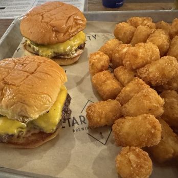 Altar Society Brewing - Alter sliders, single, with tots! - Brewpubs Near Me - Long Beach, California Altar Society Brewing - Alter sliders, single, with tots! - Brewpubs Near Me - Long Beach, California
