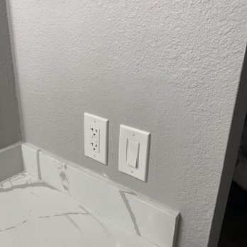 Dwelling Electric - New bathroom GCFI outlet - Electricians Near Me Dwelling Electric - New bathroom GCFI outlet - Electricians Near Me