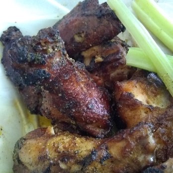 Pit Boss BBQ - Lemon pepper smoked wings. You can clearly see the seasonings, but I couldn't taste them. Still great though - Barbeque Near Me - Hapeville, Georgia Pit Boss BBQ - Lemon pepper smoked wings. You can clearly see the seasonings, but I couldn't taste them. Still great though - Barbeque Near Me - Hapeville, Georgia