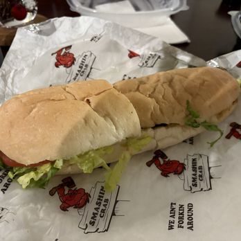 Smashin Crab - Shrimp Po'Boy - Cajun/Creole Near Me - San Antonio, Texas Smashin Crab - Shrimp Po'Boy - Cajun/Creole Near Me - San Antonio, Texas