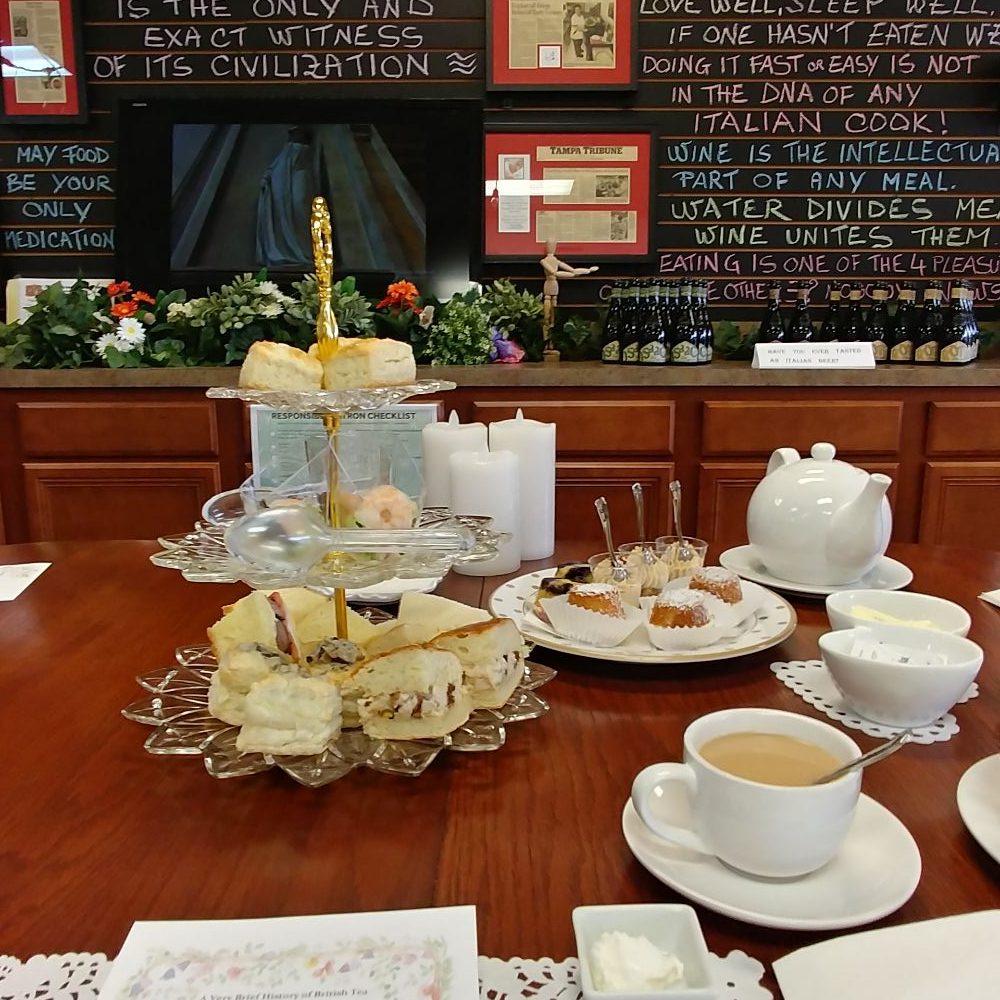 Tasty Venues - The tea table set with out savory and sweet selections and tea @ Tasty Venues. - Cafes Near Me - Brandon, Florida Tasty Venues - The tea table set with out savory and sweet selections and tea @ Tasty Venues. - Cafes Near Me - Brandon, Florida