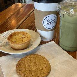 Cinammon Dolce Matcha, Butterbeer Latte, Peanut Butter Cookie, Sugar Cream Pie Bites Cinammon Dolce Matcha, Butterbeer Latte, Peanut Butter Cookie, Sugar Cream Pie Bites