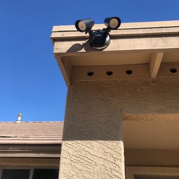S&H Remodel and Maintenance - two security cameras on the roof of a house - General Contractors Near Me - Maricopa, Arizona S&H Remodel and Maintenance - two security cameras on the roof of a house - General Contractors Near Me - Maricopa, Arizona
