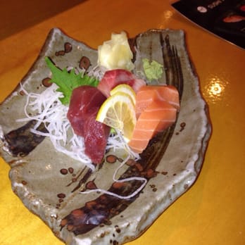 Akebono - Sashimi combo--- minus 2 bites ;)--- so fresh - Japanese Near Me - Sacramento, California