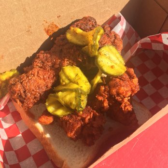 Downlow Chicken Shack - 1/4 hot thigh and drum - Chicken Shop Near Me - Vancouver, British Columbia