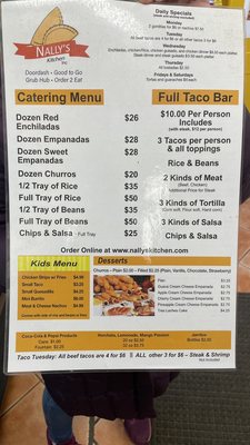 Menu photo 1 Nally's Kitchen Davenport, IA Menu photo 1 Nally's Kitchen Davenport, IA