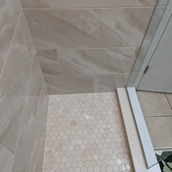 Rechsteiner Home Improvements - Excellent grout work on the wall and floor tiles. Steve helped me choose the right tiles but gave me plenty of freedom of choice. - General Contractors Near Me Rechsteiner Home Improvements - Excellent grout work on the wall and floor tiles. Steve helped me choose the right tiles but gave me plenty of freedom of choice. - General Contractors Near Me