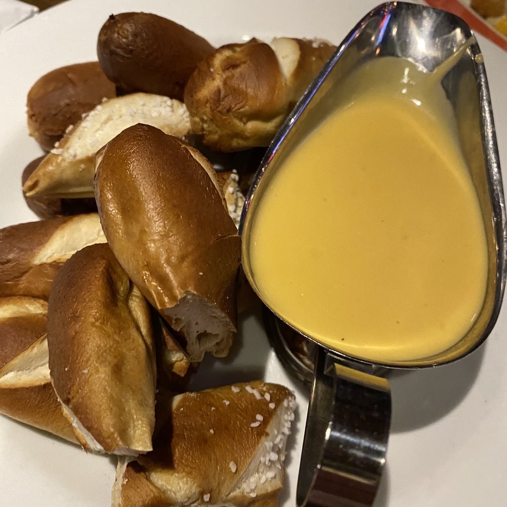 Danaher’s Pub - Pretzel bites with cheese sauce - Irish Pub Near Me - Fairfield, New Jersey Danaher’s Pub - Pretzel bites with cheese sauce - Irish Pub Near Me - Fairfield, New Jersey