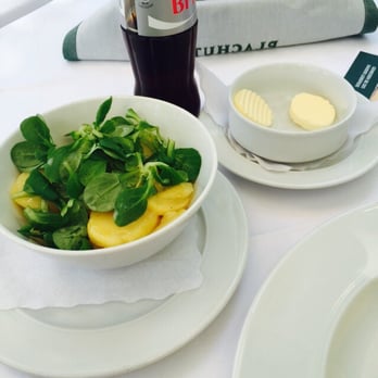 Plachutta Hietzing - Potato salad. The sauce was incredible. - Austrian Near Me - Vienna, 9