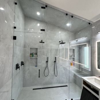 JB Glass and Mirror - Fully enclosed shower - Glass & Mirrors Near Me - Alpine, California JB Glass and Mirror - Fully enclosed shower - Glass & Mirrors Near Me - Alpine, California