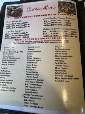 Menu photo 4 Boomerangs Roadhouse West Warwick, RI