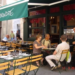 Heureux comme Alexandre - Vue service terrasse