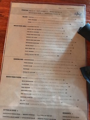 Menu photo 5 Cork & Pig Tavern Odessa, TX