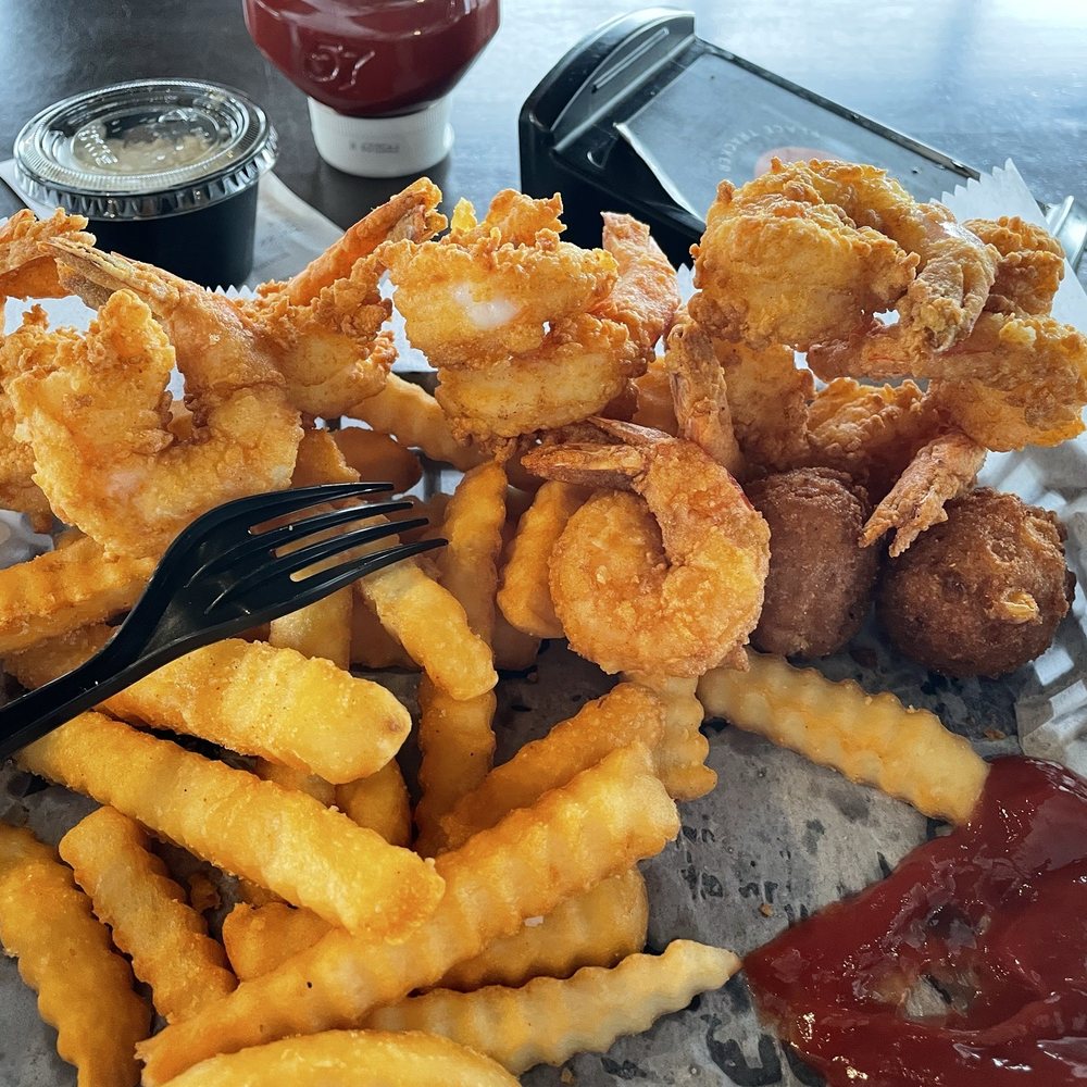 Dockside Seafood Restaurant - Shrimp Basket, great choice! - Seafood Near Me - Jacksonville Beach, Florida Dockside Seafood Restaurant - Shrimp Basket, great choice! - Seafood Near Me - Jacksonville Beach, Florida