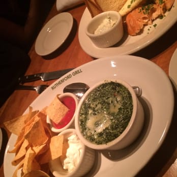 Rutherford Grill - Delicious apps: dip and salmon - American Near Me - Rutherford, California Rutherford Grill - Delicious apps: dip and salmon - American Near Me - Rutherford, California