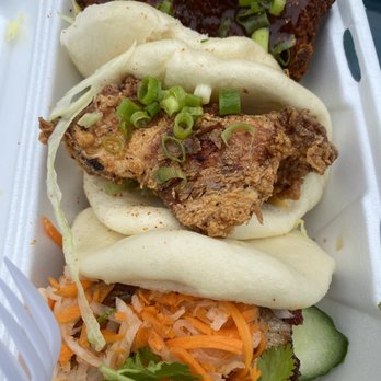 Bao Sandwich Bar - 3 baos, chicken katsu, five spiced chicked and crackling pork belly - Vietnamese Near Me - Waterloo, Ontario