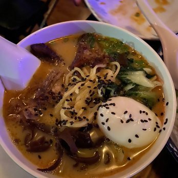 Suzume - Pork Ramen with egg - Ramen Near Me - Brooklyn, New York
