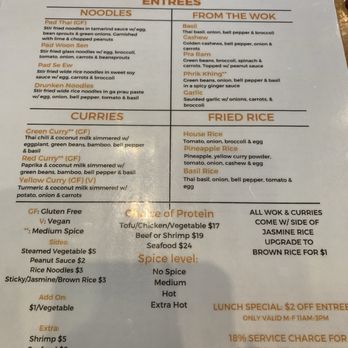 NOM NOM Restaurant & Grill - Menu - Vietnamese Near Me - Vancouver, Washington