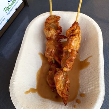 A Taste of Edmonton - Chicken satay w/ peanut sauce - Festivals Near Me - Edmonton, Alberta