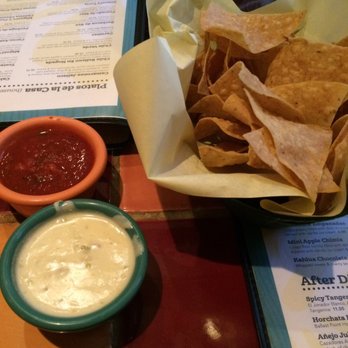 Miguel's Cocina - Chips and cheese sauce! 8/14/17 - Mexican Near Me - Coronado, California