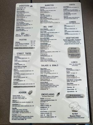 Menu photo 4 Coyol Coeur d'Alene, ID