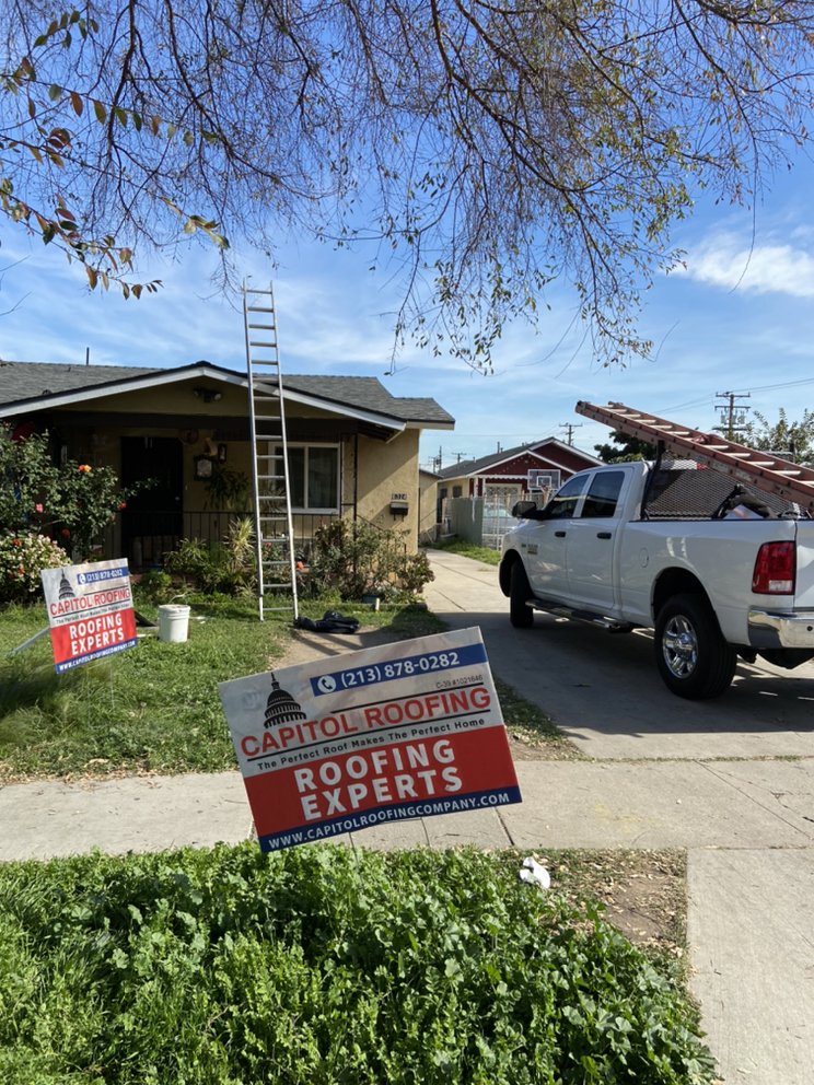 Slide of Capitol Roofing