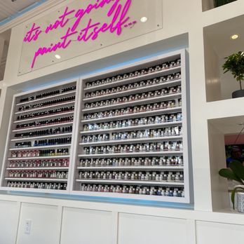 Canvas Nails & Spa - Wall right when you walk in. So cute! - Nail Salons Near Me - Chandler, Arizona Canvas Nails & Spa - Wall right when you walk in. So cute! - Nail Salons Near Me - Chandler, Arizona