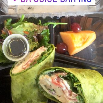 Da Juice Bar - Garlic chicken wrap, garlic sauce is very strong though - Juice Bars & Smoothies Near Me - Glendale, California Da Juice Bar - Garlic chicken wrap, garlic sauce is very strong though - Juice Bars & Smoothies Near Me - Glendale, California
