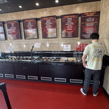 Stir Krazy Mongolian Grill - Food bar. - Mongolian Near Me - Las Vegas, Nevada Stir Krazy Mongolian Grill - Food bar. - Mongolian Near Me - Las Vegas, Nevada
