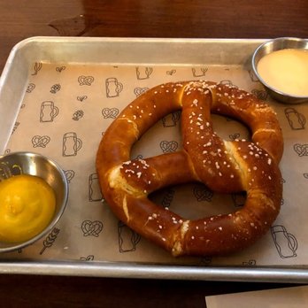 Steam Whistle Brewing - Warm and soft pretzel - Breweries Near Me - Toronto, Ontario Steam Whistle Brewing - Warm and soft pretzel - Breweries Near Me - Toronto, Ontario