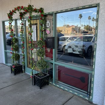 Queen of Hearts - The door leading into the tea shop. - Caterers Near Me - Henderson, Nevada Queen of Hearts - The door leading into the tea shop. - Caterers Near Me - Henderson, Nevada