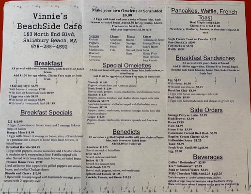 Menu photo 4 Vinnie's Beachside Café Salisbury, MA Menu photo 4 Vinnie's Beachside Café Salisbury, MA