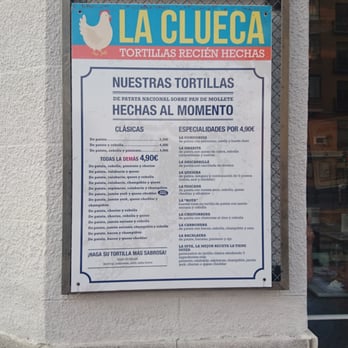 La Clueca - Spanish Near Me - Madrid, M