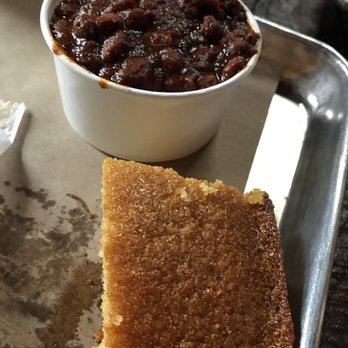 Hometown Bar-B-Que - Smoked beans with burnt ends. Can't forget the moist cornbread! - Barbeque Near Me - Brooklyn, New York Hometown Bar-B-Que - Smoked beans with burnt ends. Can't forget the moist cornbread! - Barbeque Near Me - Brooklyn, New York