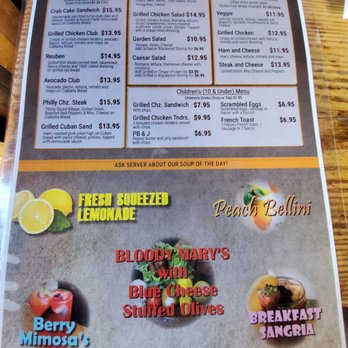 Two Cracked Eggs Cafe - Two cracked eggs lunch and drink menu - Breakfast & Brunch Near Me - Savannah, Georgia