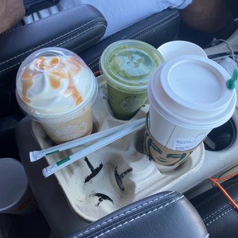 Starbucks - Caramel Frapp & Pineapple Matcha & Hot White Mocha no Whip - Coffee & Tea Near Me - Las Vegas, Nevada Starbucks - Caramel Frapp & Pineapple Matcha & Hot White Mocha no Whip - Coffee & Tea Near Me - Las Vegas, Nevada