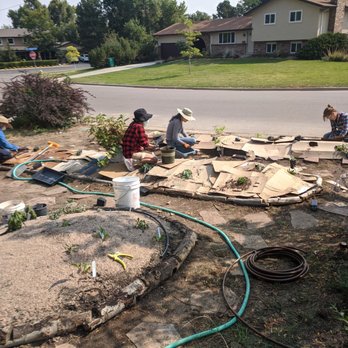 Restorative Landscape Design - a group of people working on landscaping - Landscape Architects or Designers Near Me