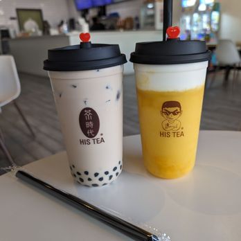 His Tea - Bubble milk tea (50% sugar) $6.25. Cheese foam blend mango (25% sugar) $6.50 - Bubble Tea Near Me - Richardson, Texas His Tea - Bubble milk tea (50% sugar) $6.25. Cheese foam blend mango (25% sugar) $6.50 - Bubble Tea Near Me - Richardson, Texas