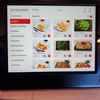 Domoishi - Option on the touch pad - Asian Fusion Near Me - Hampton, Virginia Domoishi - Option on the touch pad - Asian Fusion Near Me - Hampton, Virginia