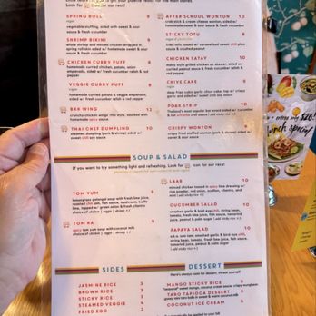 Thai Chef Street Food - Menu - Thai Near Me - Washington, DC, District of Columbia