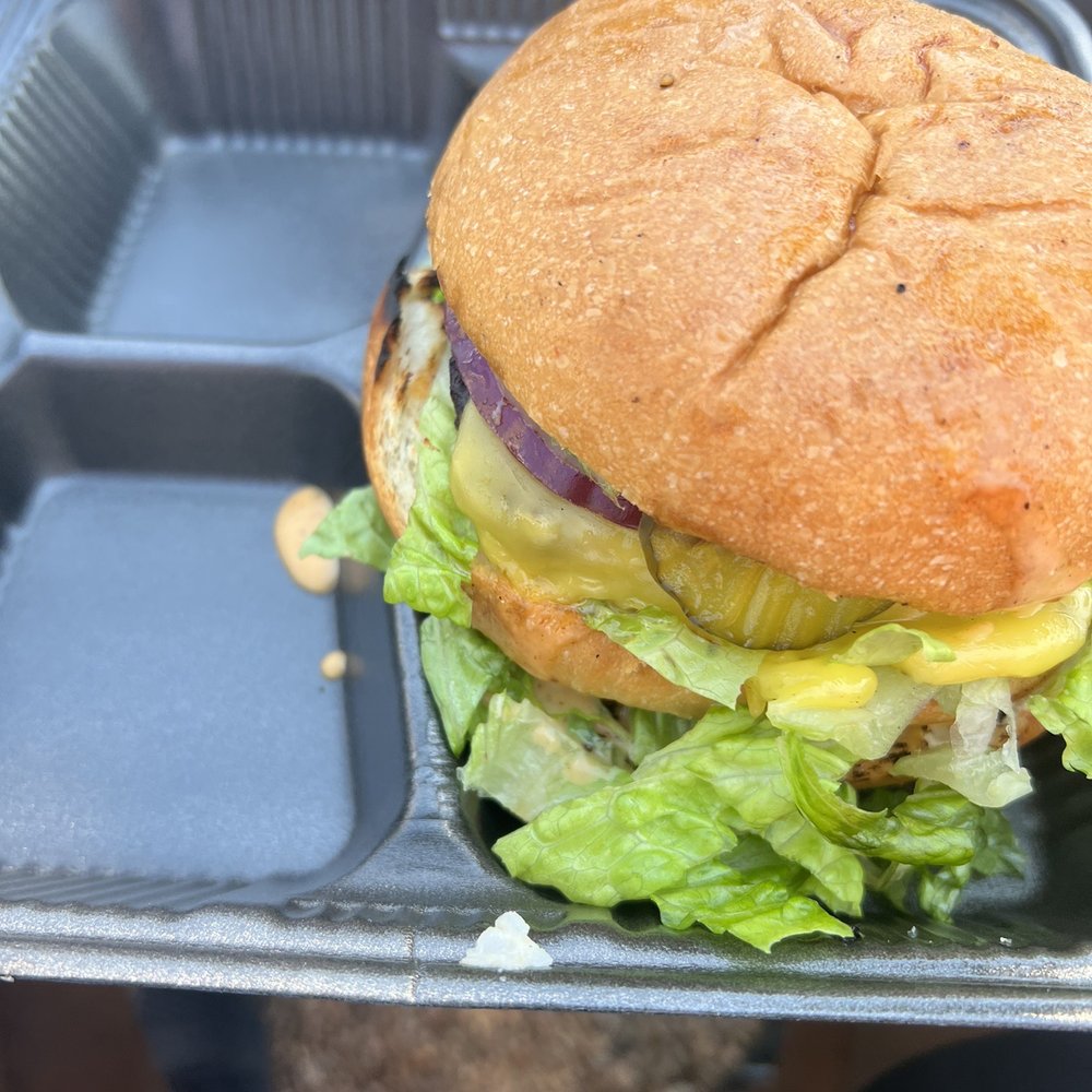 Houston Sauce Pit - Double cheeseveef was EXCELLENT. I couldn't tell I was eating a vegan burger at ALL. Loved it. - Vegan Near Me - Houston, Texas Houston Sauce Pit - Double cheeseveef was EXCELLENT. I couldn't tell I was eating a vegan burger at ALL. Loved it. - Vegan Near Me - Houston, Texas